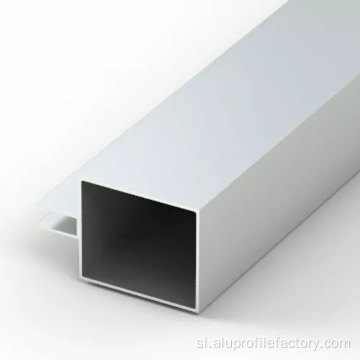Aluminijaste steklene zavese stenski profili